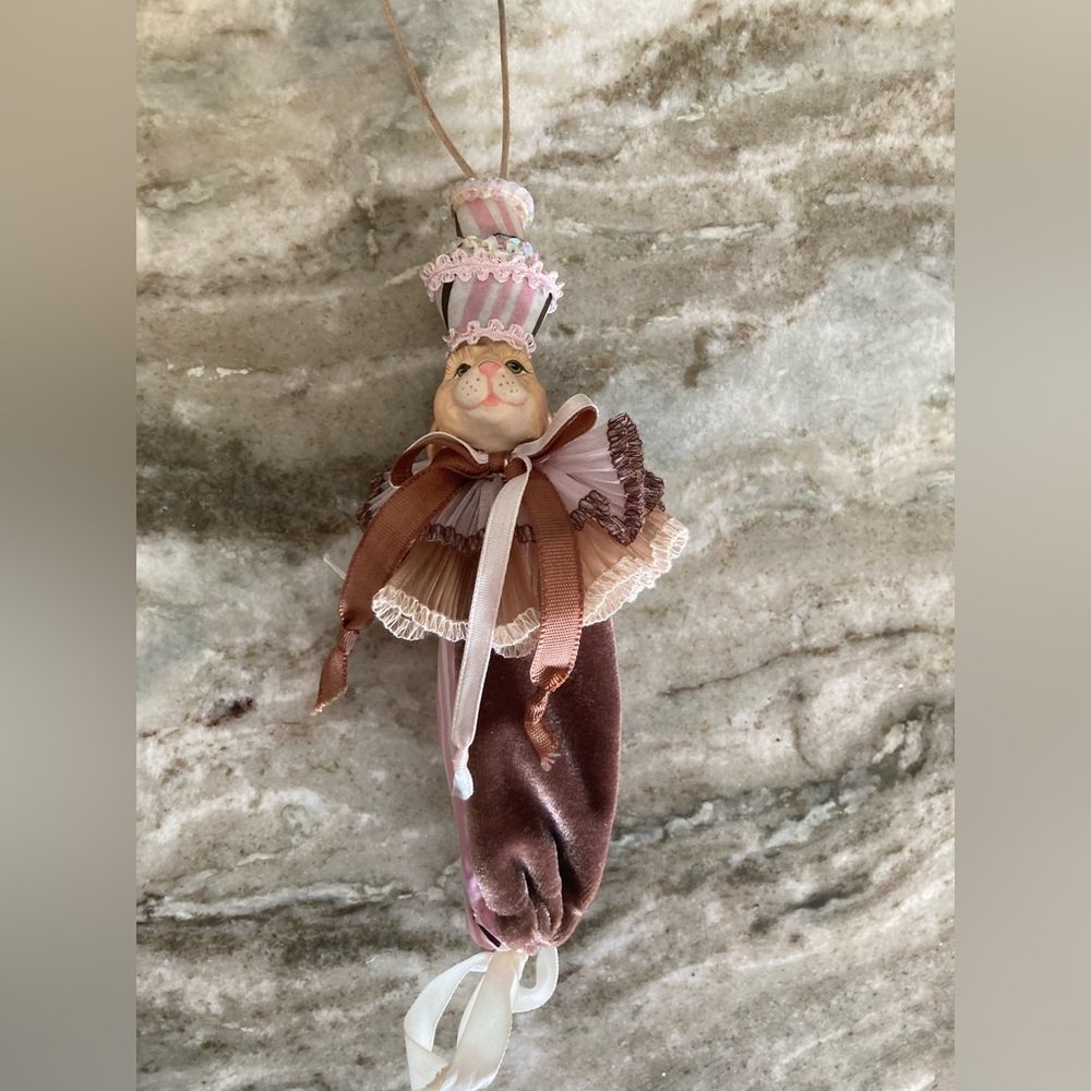 FINAL PRICE Whimsical Bunny Door Handle Hanging Decoration